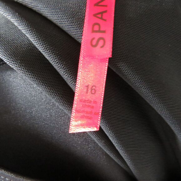 Spanx Black And White Polka Dot Flirty Skirted Shaping Swim Bottoms Size 16 - Picture 7 of 12